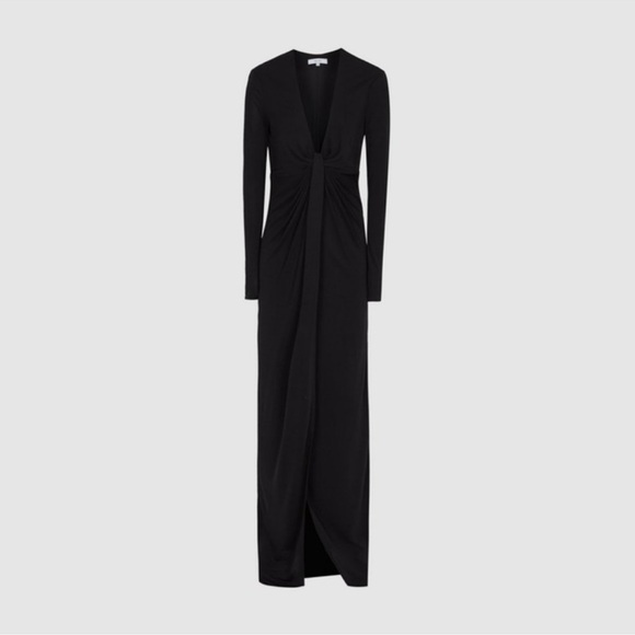Reiss Black Long Sleeve Dress - Picture 4 of 10